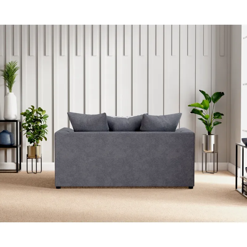 2 Seater Sofa (Dark Grey)