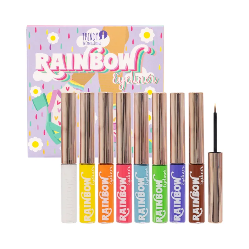Kit x8 Delineadores Rainbow