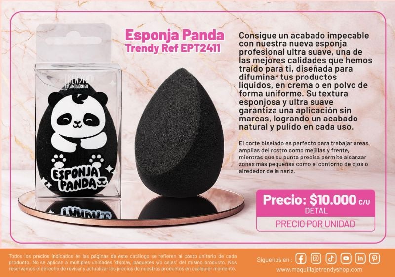 Esponja Panda