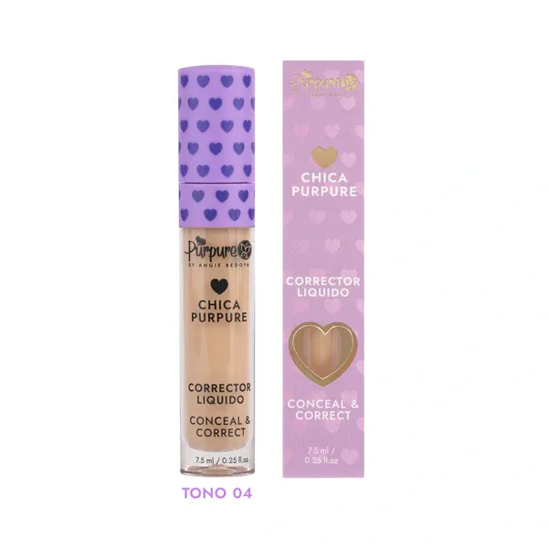 Corrector Liquido Hidratante Chica Purpure