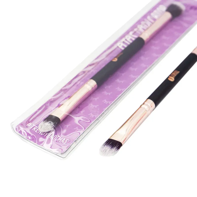 Brocha Doble Plana Y Difuminadora BT08