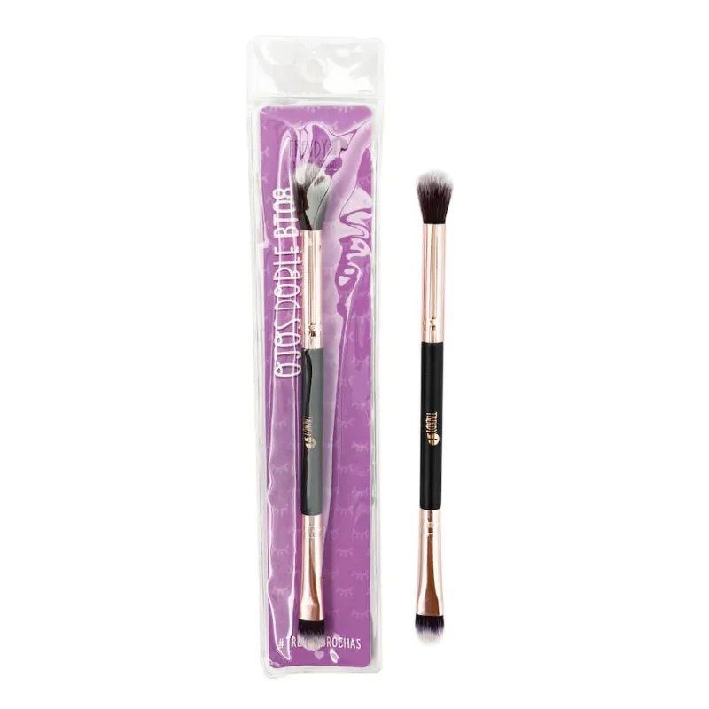 Brocha Doble Plana Y Difuminadora BT08