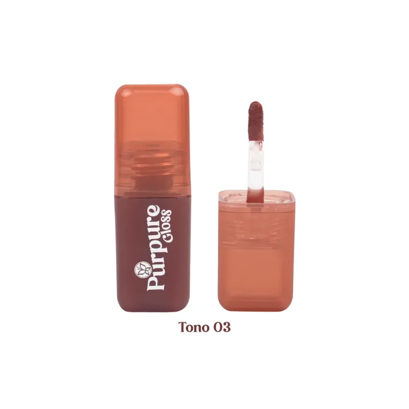 Lip Gloss Cuadrado Purpure