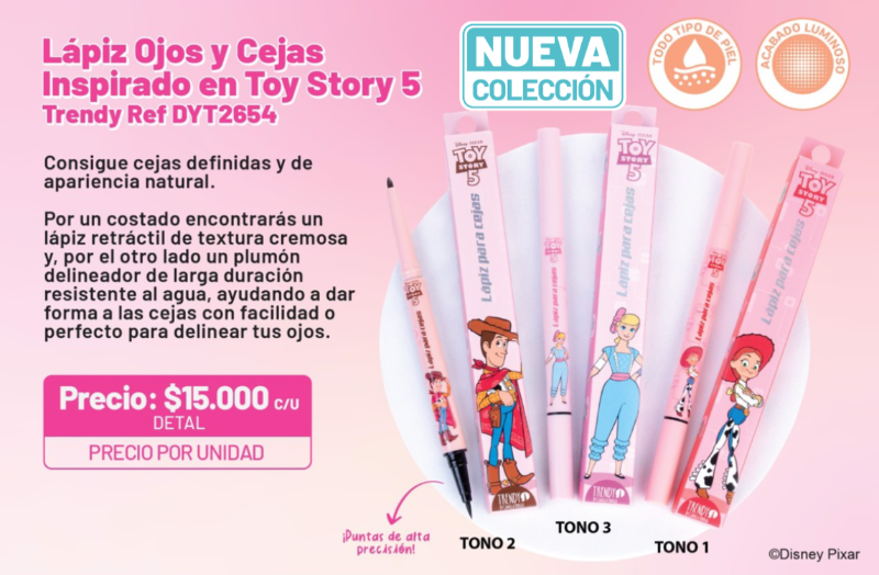Lapiz Ojos Y Cejas Toy Story