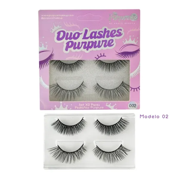 Set Pestañas Duo Lashes