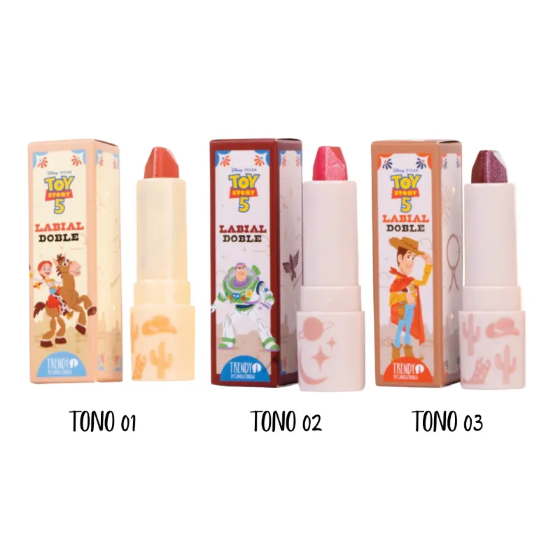 Labial Doble Vaquero Toy Story