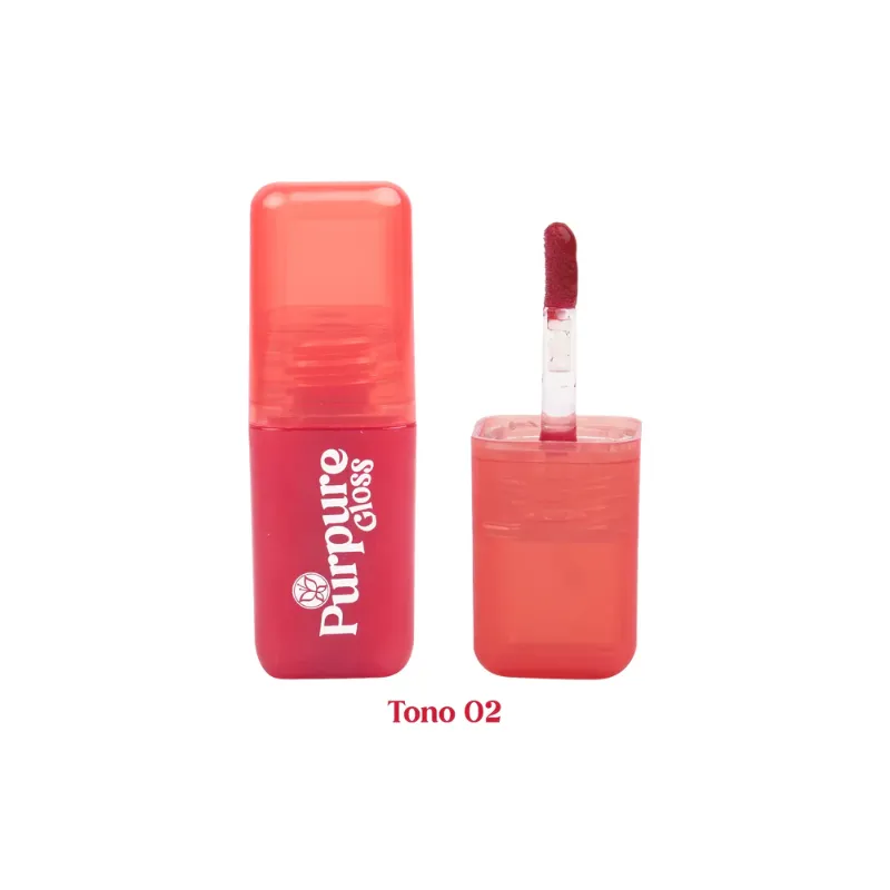 Lip Gloss Cuadrado Purpure