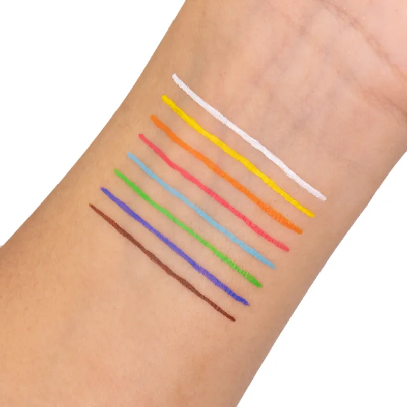 Kit x8 Delineadores Rainbow