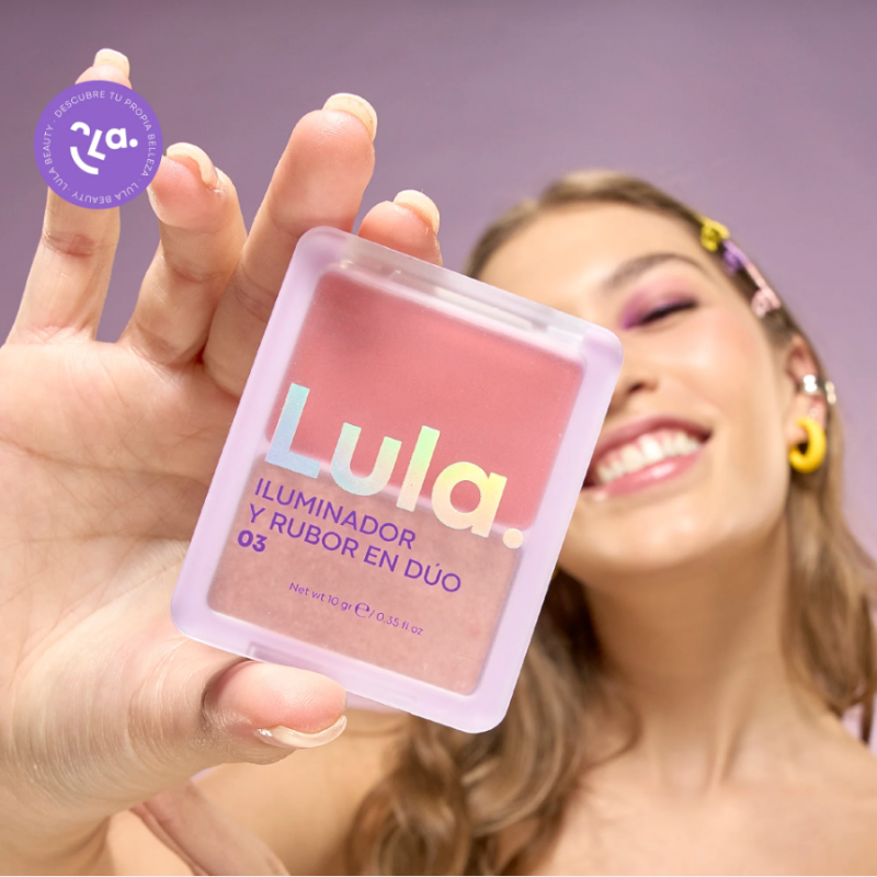 Iluminador y Rubor en Duo