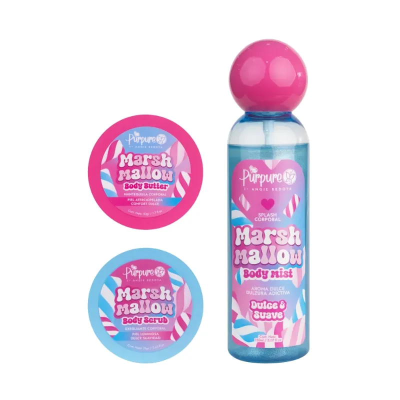 Kit Corporal X3 MarshMallow Purpure