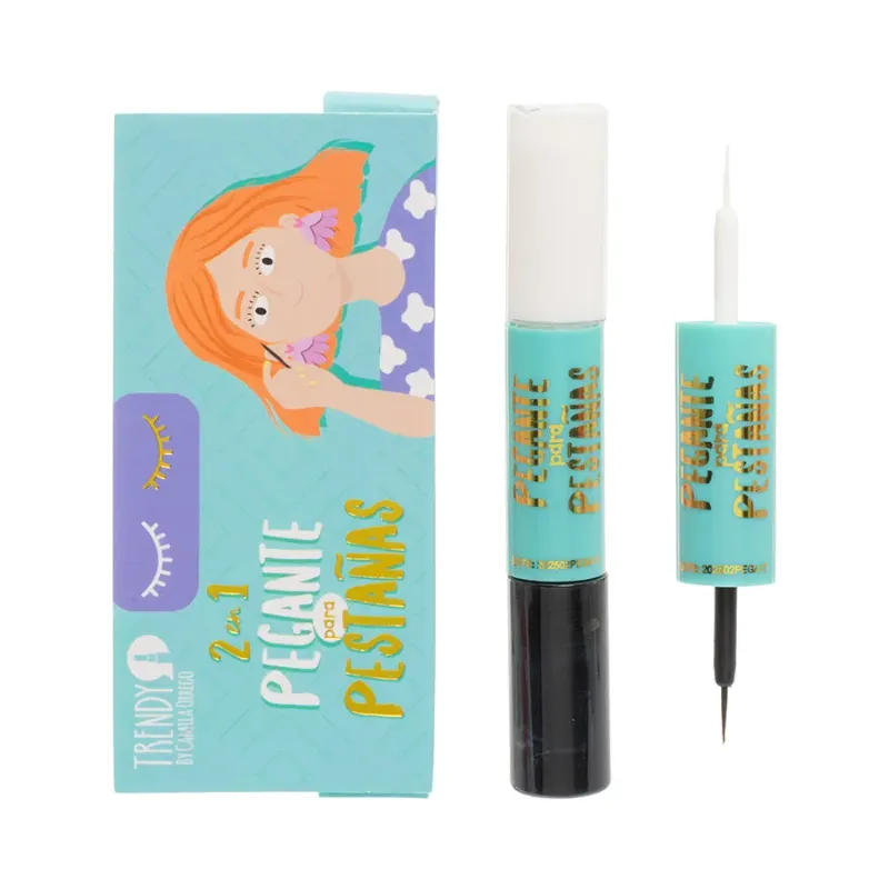 Pegante De Pestañas Doble Trendy Ref Pega15