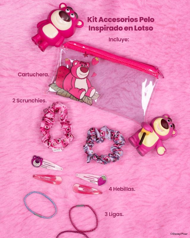Kit Accesorios Pelo Lotso