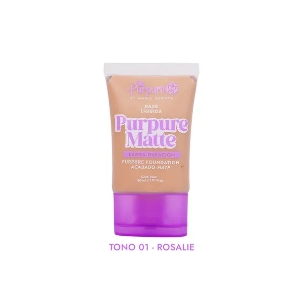 Base Liquida Matte Pequeña Purpure