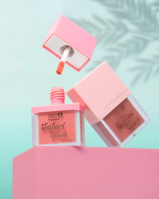 Kit Dúo Rubor Líquido Safari Blush