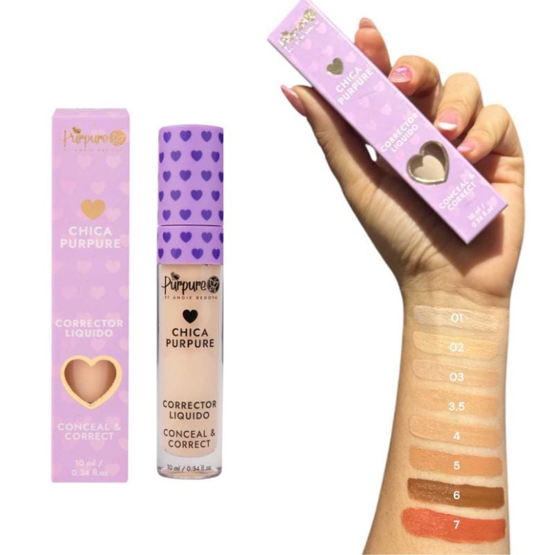 Corrector Liquido Hidratante Chica Purpure