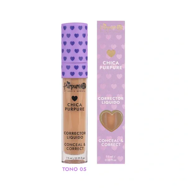 Corrector Liquido Hidratante Chica Purpure