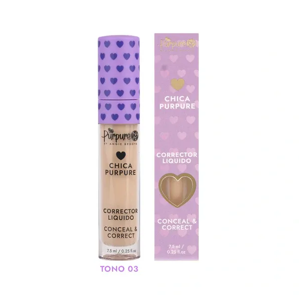 Corrector Liquido Hidratante Chica Purpure