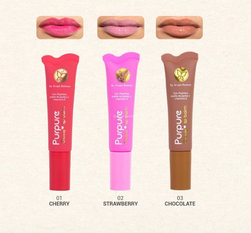Lip Bam Glossy Purpure