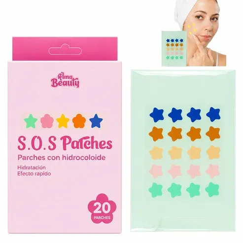 Parche Para El Acne S.O.S Patches Con Hidrocoloide