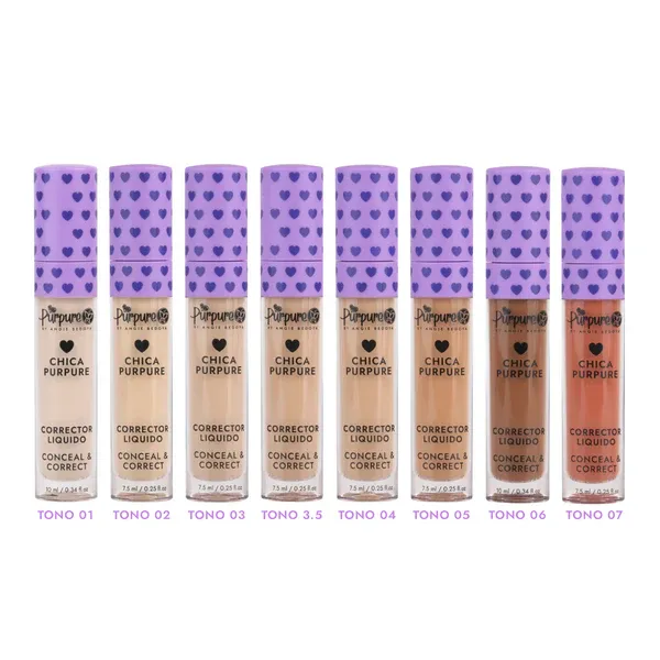 Corrector Liquido Hidratante Chica Purpure