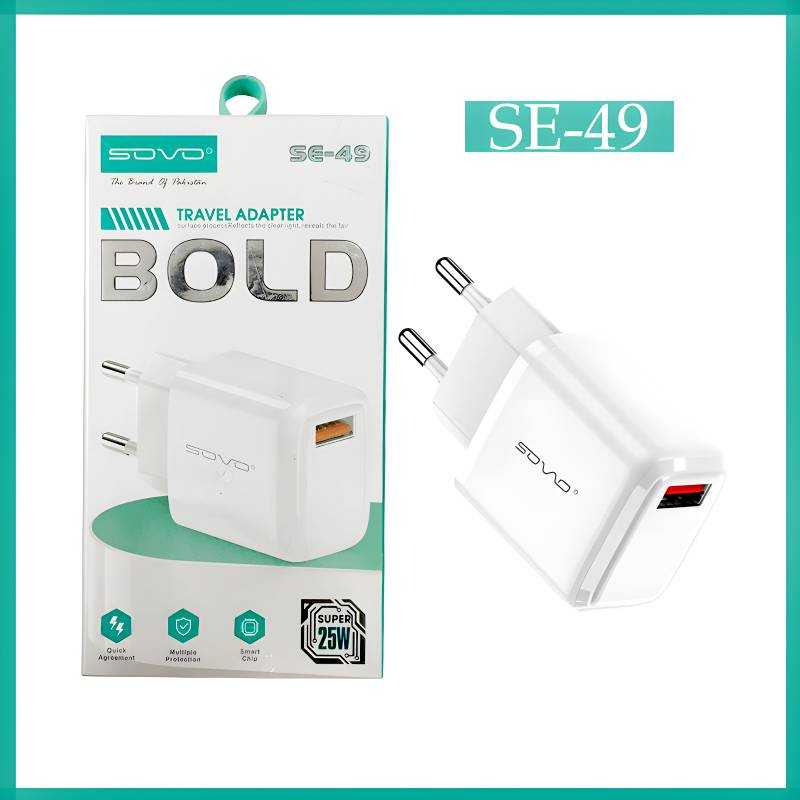 SOVO BOLD Charger 25w (SE-49)