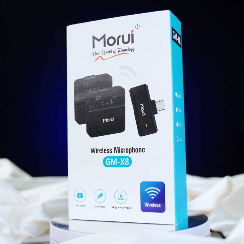 Morui Singal Wireless Microphone GM-X8