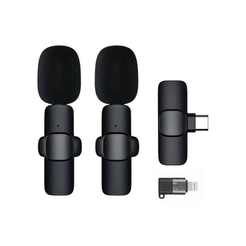 K9 Dual Wireless Microphone (3 in 1)