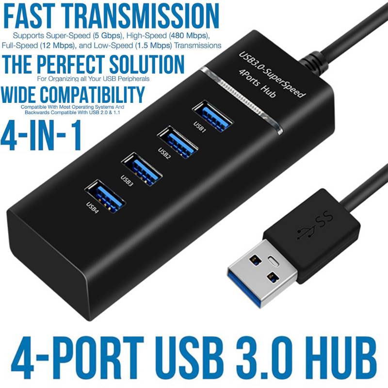 4 Port 3.0 USB Hub