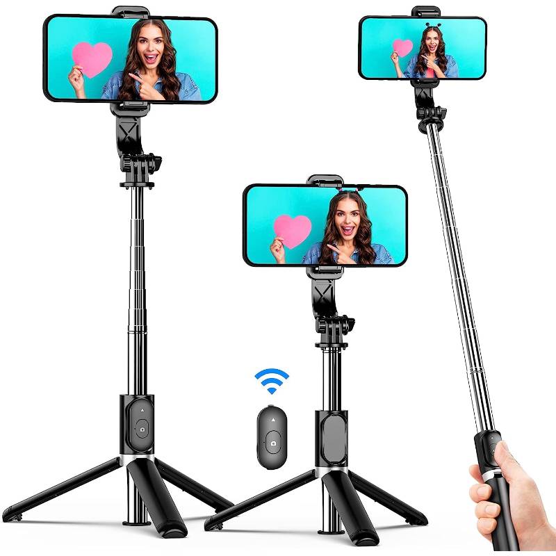 Selfie Stick Tripod, All in One Extendable