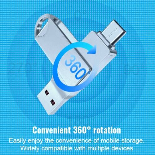 OSCOO 32-GB USB Flash Drive USB3.1/3.0 &Type-C