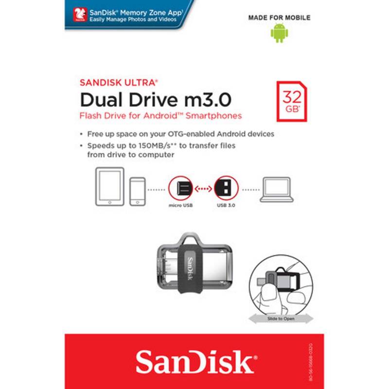 SanDisk Micro OTG USB 32-GB