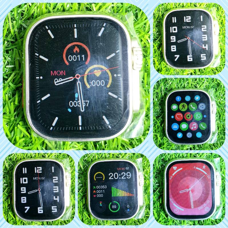 DAZL J20 ULTRA-2 Smart Watch + 7 Bands