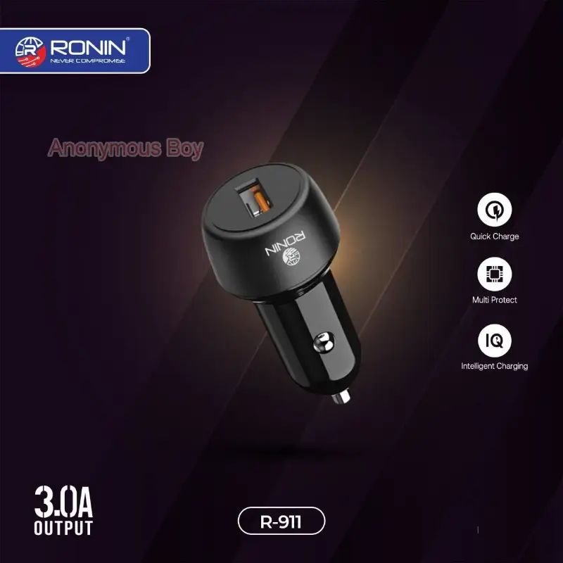 RONIN Quick 3.0 Car Charger Type-C (R-911)