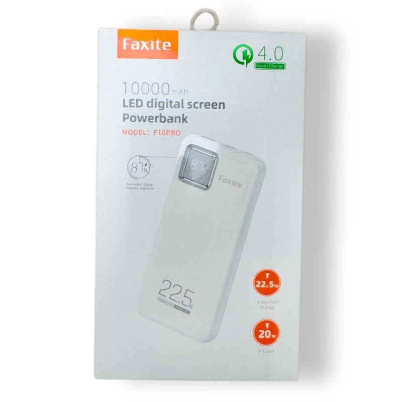 FAXITE 22.5W PD 10,000MAH PB