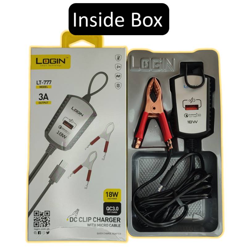 LOGIN Clip Charger 18W (LT-777)