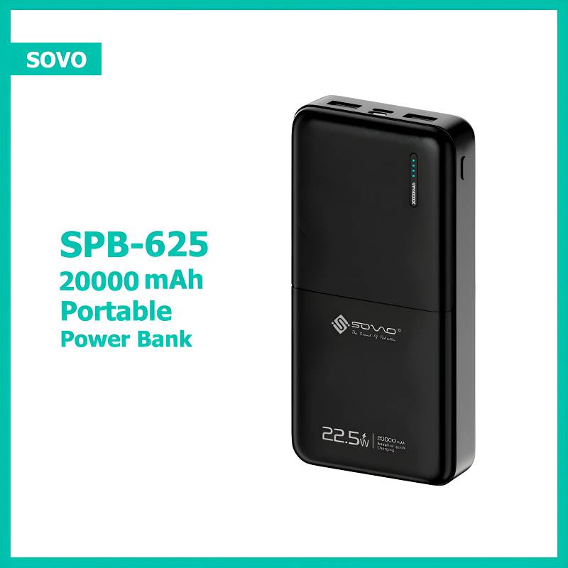 SOVO Power Bank 20,000mah (SPB-625)