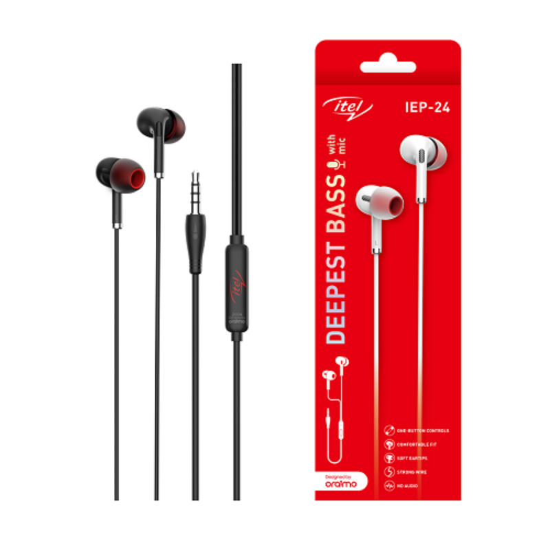 itel Earphones IEP-24