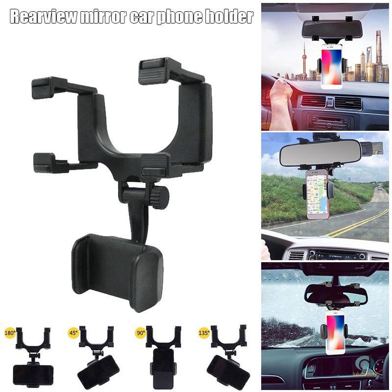 Car Rearview Mirror Mount Mobile Holder