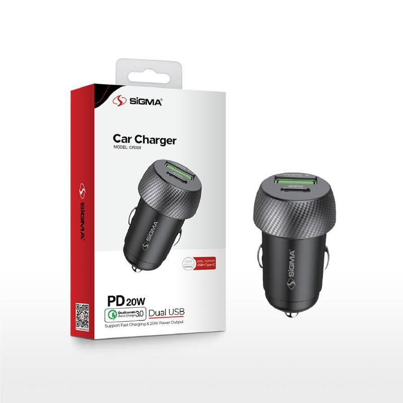 SIGMA Car Charger PD 20W (CR-009)