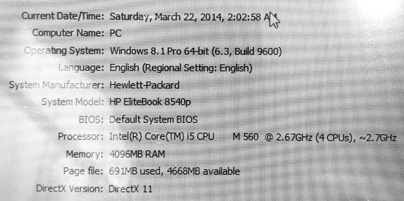 HP EliteBook Core i5 1st Gen