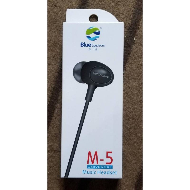 Blue Spectrum M5 Earphones