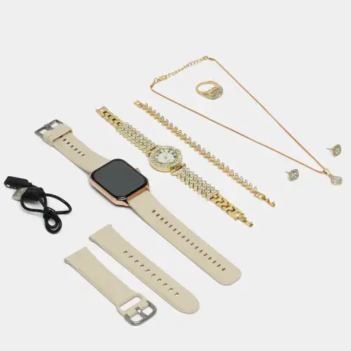 A58 Plus Ladies Smart Watch + Jewelry Gift Box