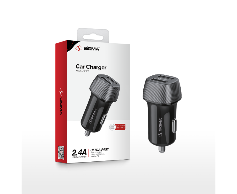 SIGMA Car Charger 2.4A (CR-011)