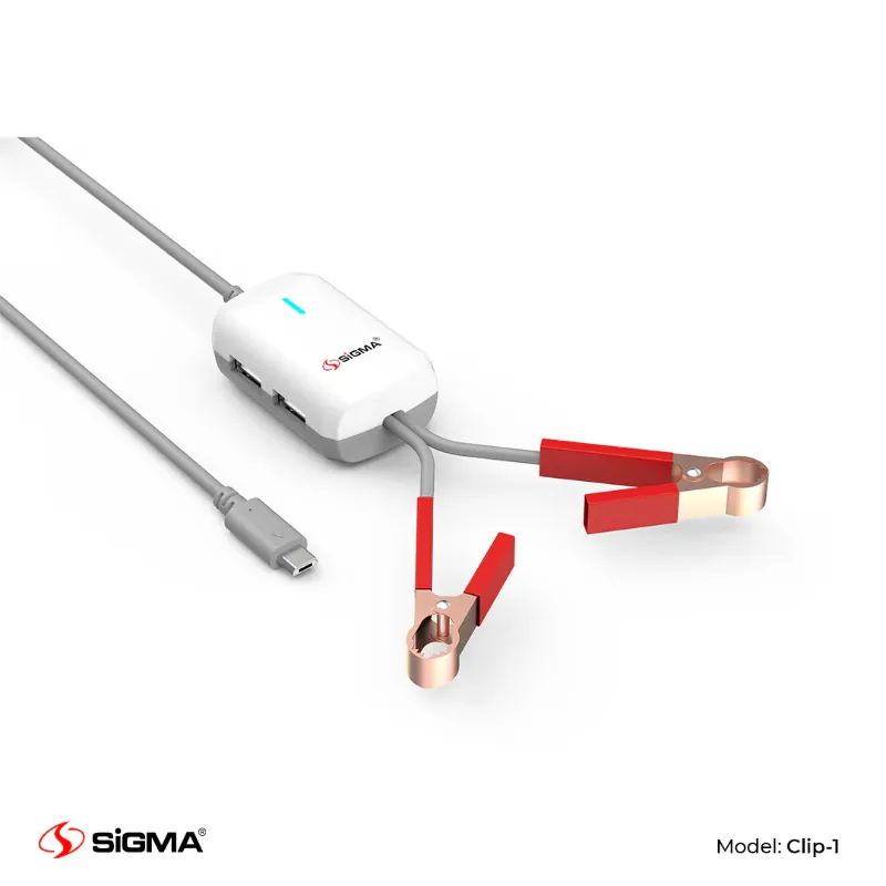 π 838 - SiGMA Clip Charger 3.0A Micro (Clip-1)