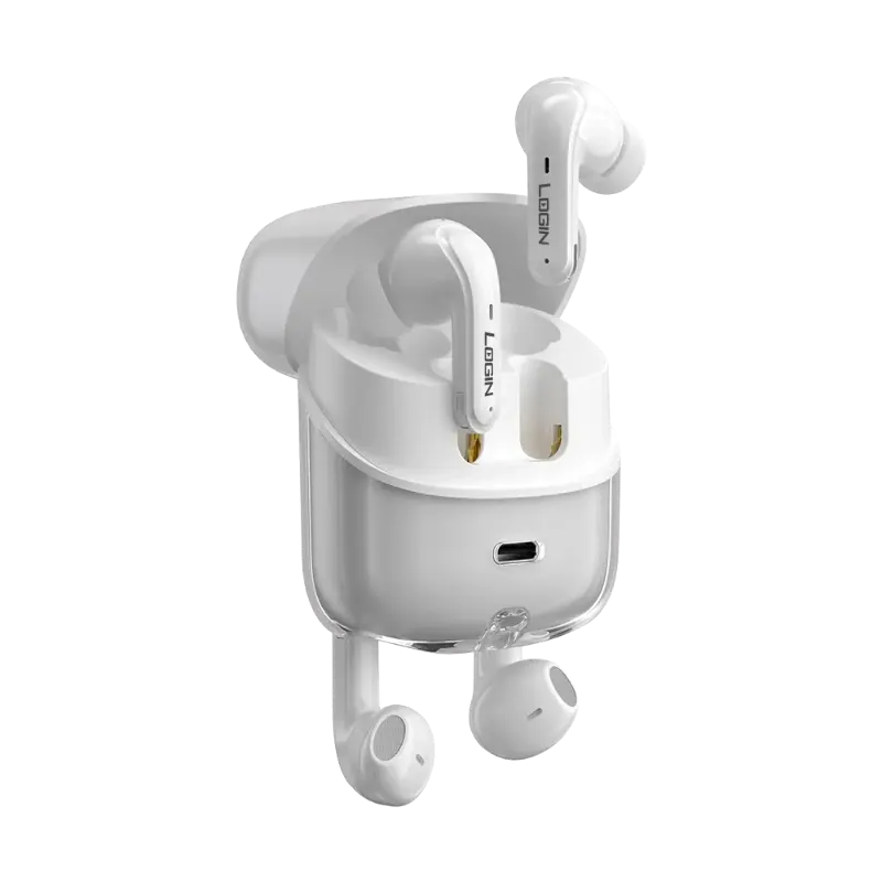 🆔 543 - LOGIN DUAL Earbuds 2 in 1 (L-215)