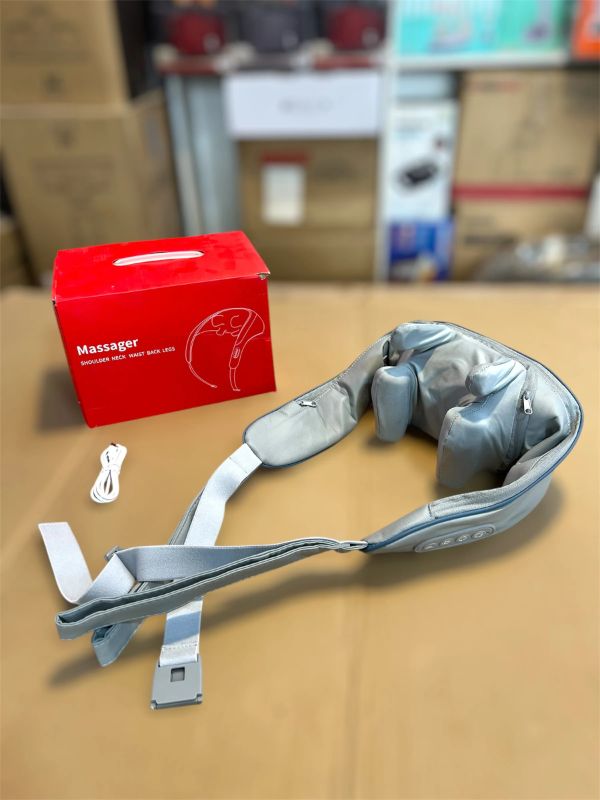 🆔 169 - Smart Shoulder & Neck Massager with Heat . . . . . . . . . . . . . . . . . . . . . . . . . . . . . . . . . . . . . . . . . . . . . . . . . . . . . . . . . . . . . . . . . . . . . . . . . . . . . . . . 🔴#Electric Neck Massager, #Pain Relief, ,#Heat Therapy