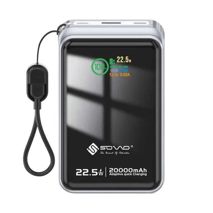 🆔 379 - Sovo Vision Mini 20000mAh Power Bank 22.5W (Model-SPB-623)  . . . . . . . . . . . . . . . . . . . . . . . . . . . . . . . . . . . . . . . . . . . . . . . . . . . . . . . . . . . . . . . . . . . . . . . . . . . . . . . . 🔴#Tags,( Sovo Vision, Fast Charging, Portable Powerbank, PD Power Bank)