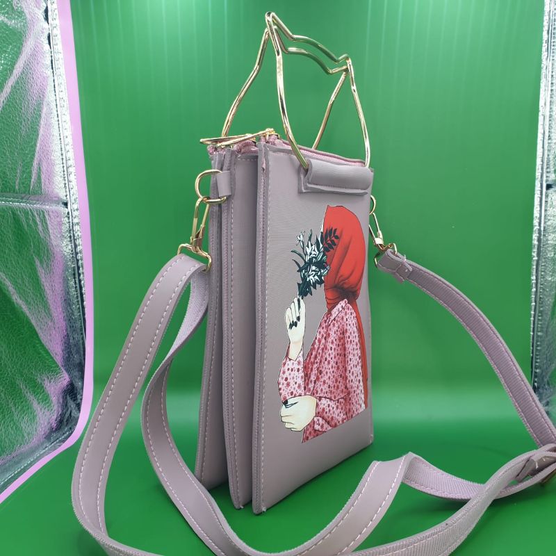 🆔 83 - Women Artistic Print Crossbody Handbag . . . . . . . . . . . . . . . . . . . . . . . . . . . . . . . . . . . . . . . . . . . . . . . . . . . . . . . . . . . . . . . . . . . . . . . . . . . . . . . . 🔴#Tags, ( Fashion Shoulder Purse Artistic Mobile )
