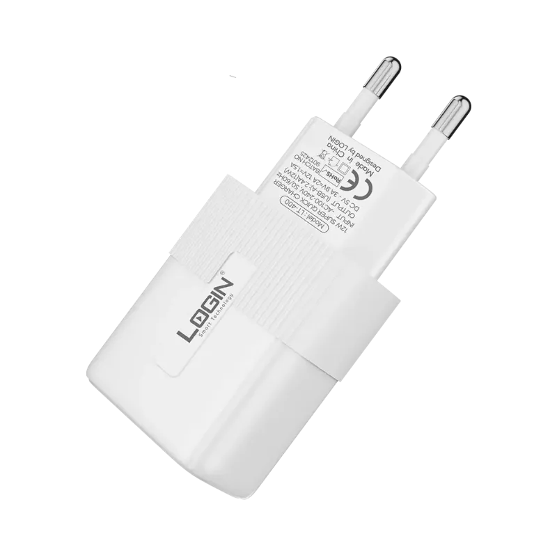 🆔 889 - LOGIN Mobile Charger Type-C 2.4A (L-400)
