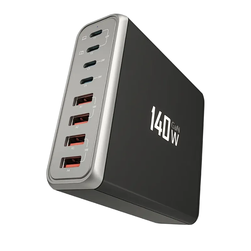 🆔 271 - Ronin Multiverse 140W 8-in-1 Fast Charger (Model-R-6040) . . . . . . . . . . . . . . . . . . . . . . . . . . . . . . . . . . . . . . . . . . . . . . . . . . . . . . . . . . . . . . . . . . . . . . . . . . . . . . . . 🔴#Ronin Multiverse Charger,#140W Multi Port Charger,#Dual 65W PD Charger,#8 In 1 Desk Charger,#GaN Fast Desktop Charger
